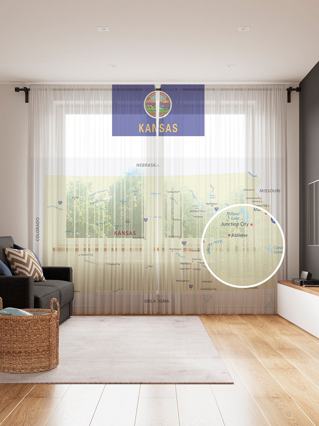 

Фототюль JoyArty "Орхидеи ночью", 145x265см (2 полотна со шторной лентой + 50 крючков), Орхидеи ночью