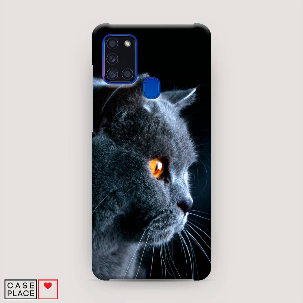 

Пластиковый чехол "Благородный кот британец" на Samsung Galaxy A21s, 2100220-1
