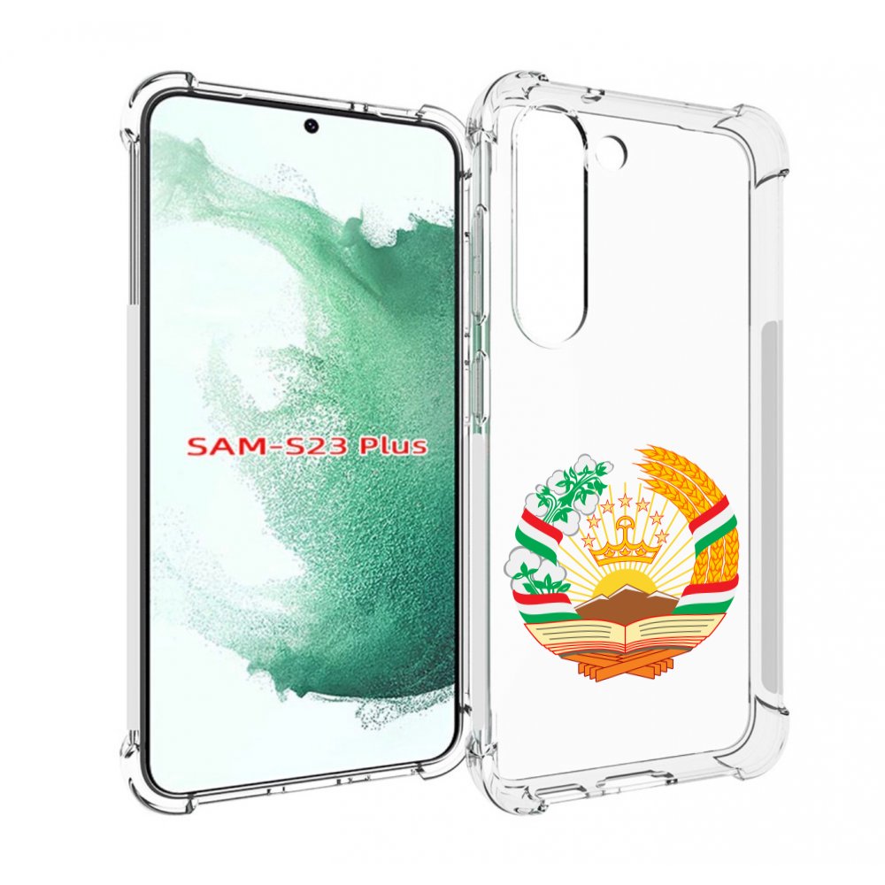 

Чехол MyPads герб-таджикистана для Samsung Galaxy S23 Plus +, Прозрачный, Tocco