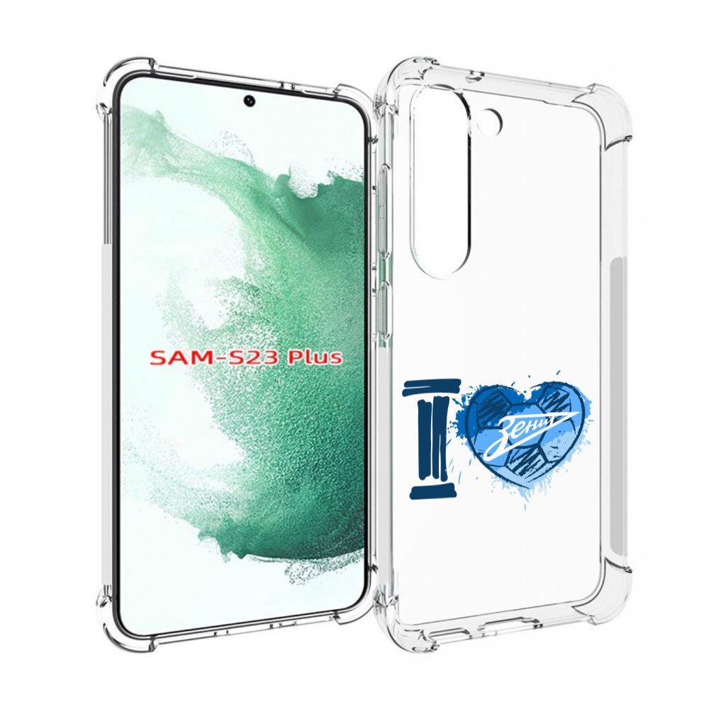 

Чехол MyPads ФК я люблю зенит для Samsung Galaxy S23 Plus +, Прозрачный, Tocco