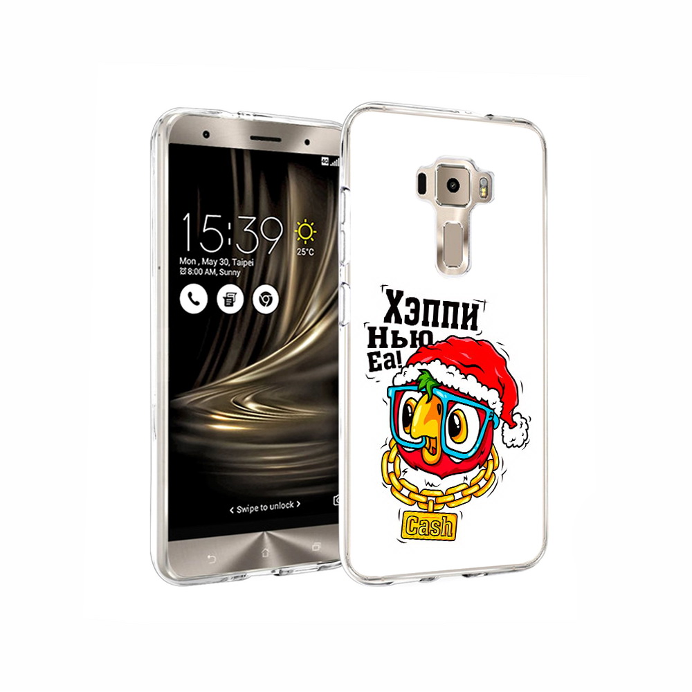 

Чехол MyPads Tocco для Asus ZenFone 3 Хэппи нью еа, Прозрачный, Tocco