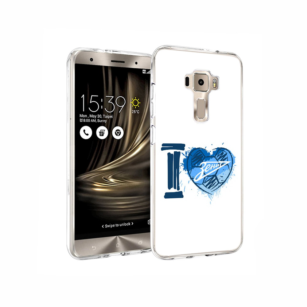 Чехол MyPads Tocco для Asus ZenFone 3 ФК я люблю зенит