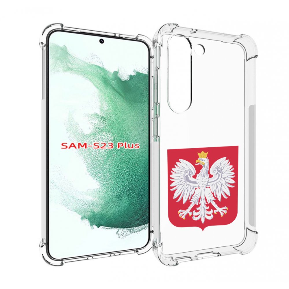 

Чехол MyPads герб-польши для Samsung Galaxy S23 Plus +, Прозрачный, Tocco