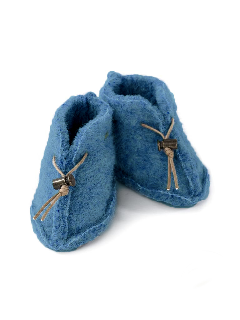 

Пинетки EMO/wool, Размер M, Цвет синие