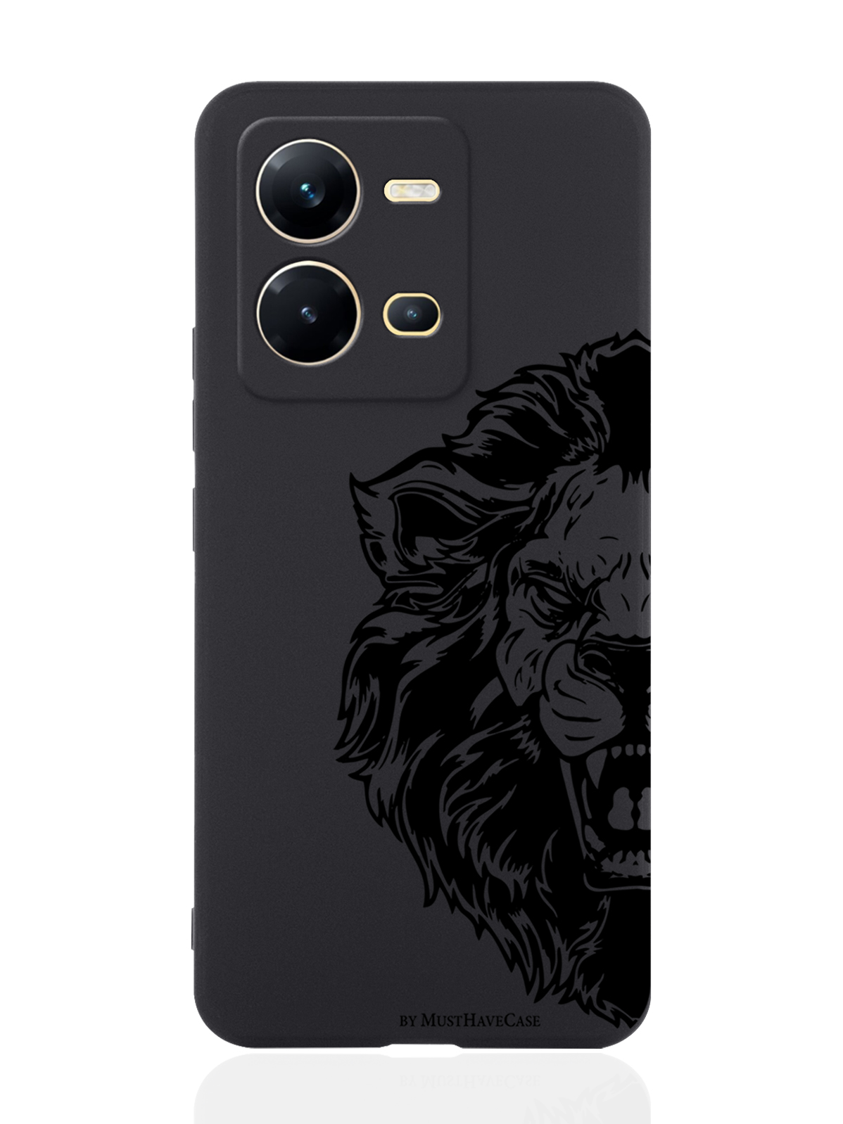 

Чехол MustHaveCase для Vivo V25e/V25 Король Лев черный, Черный;коричневый