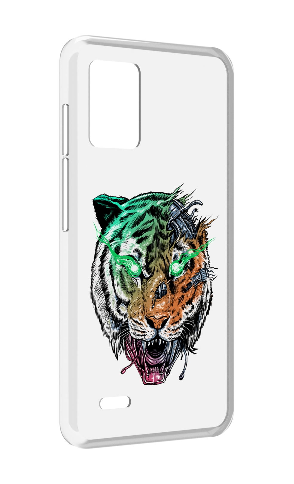 

Чехол MyPads робо-тигр для UMIDIGI Bison X10S / Bison X10G, Прозрачный, Tocco