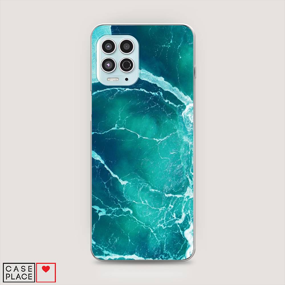 

Чехол Awog на Motorola Moto G100 "Изумрудный океан", Разноцветный, 241650-4