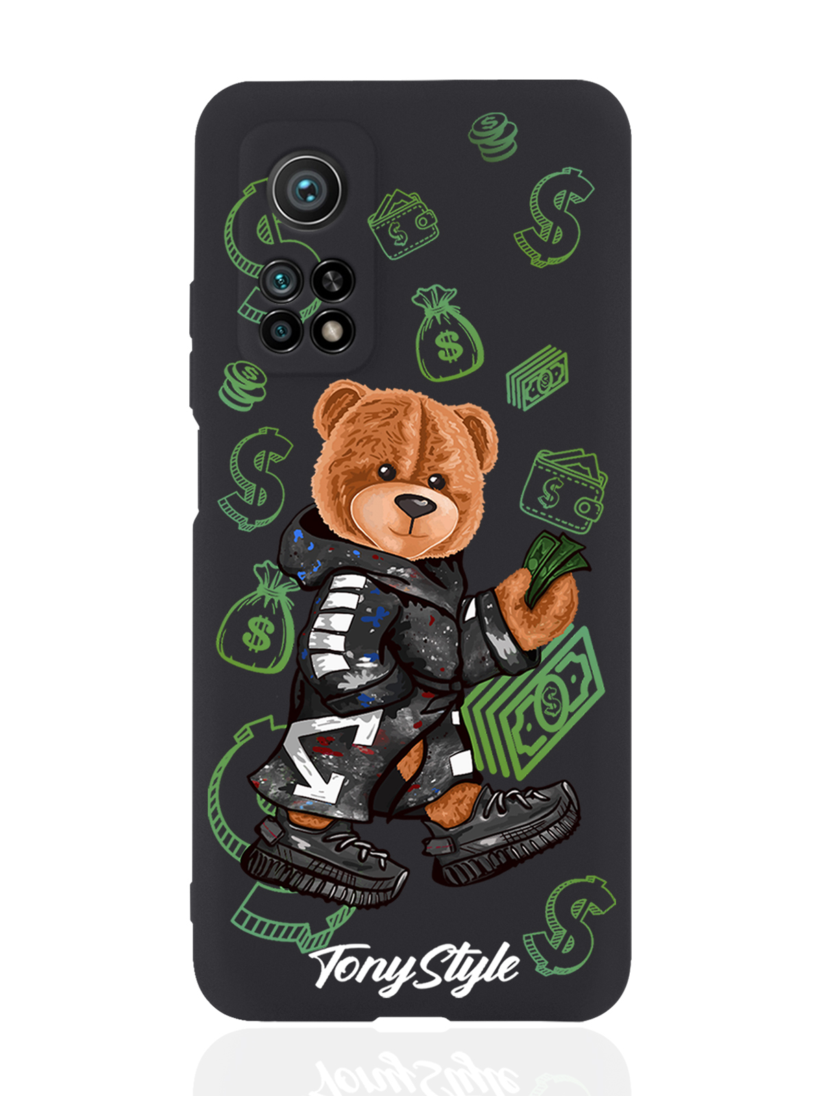 

Чехол Tony Style для Xiaomi Mi 10T Tony Style Деньги черный, Коричневый;черный;зеленый