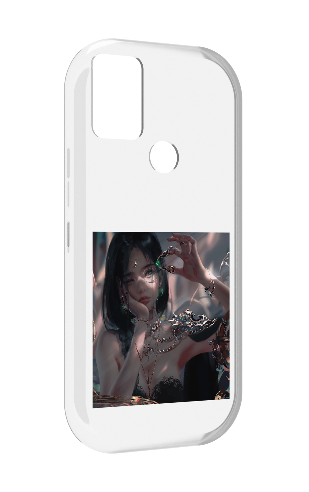 

Чехол MyPads девушка-с-алмазом для UMIDIGI A9, Прозрачный, Tocco