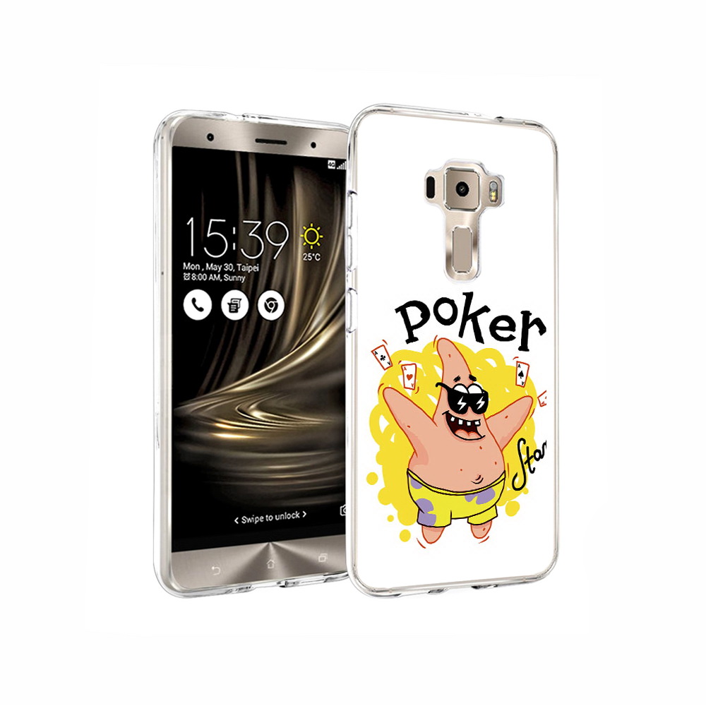 

Чехол MyPads Tocco для Asus ZenFone 3 Патрик, Прозрачный, Tocco