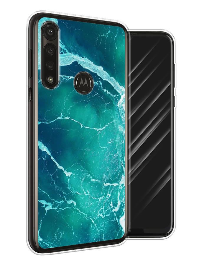 

Чехол Awog на Motorola Moto G Power 2020 "Изумрудный океан", Разноцветный, 242650-4