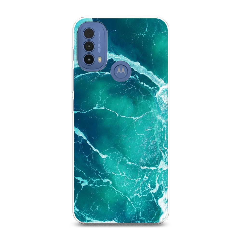 

Чехол Awog на Lenovo K14 Plus/Motorola Moto E20/E30/E40 "Изумрудный океан", Разноцветный, 243550-4