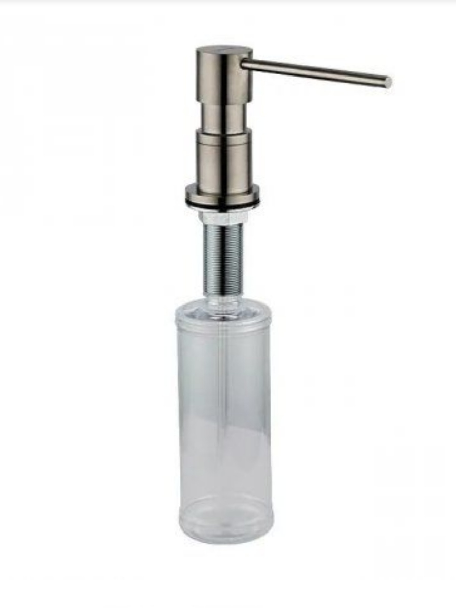 Дозатор для жидкого мыла врезной, диспенсер для моющего средства в ванную, кухню G 402