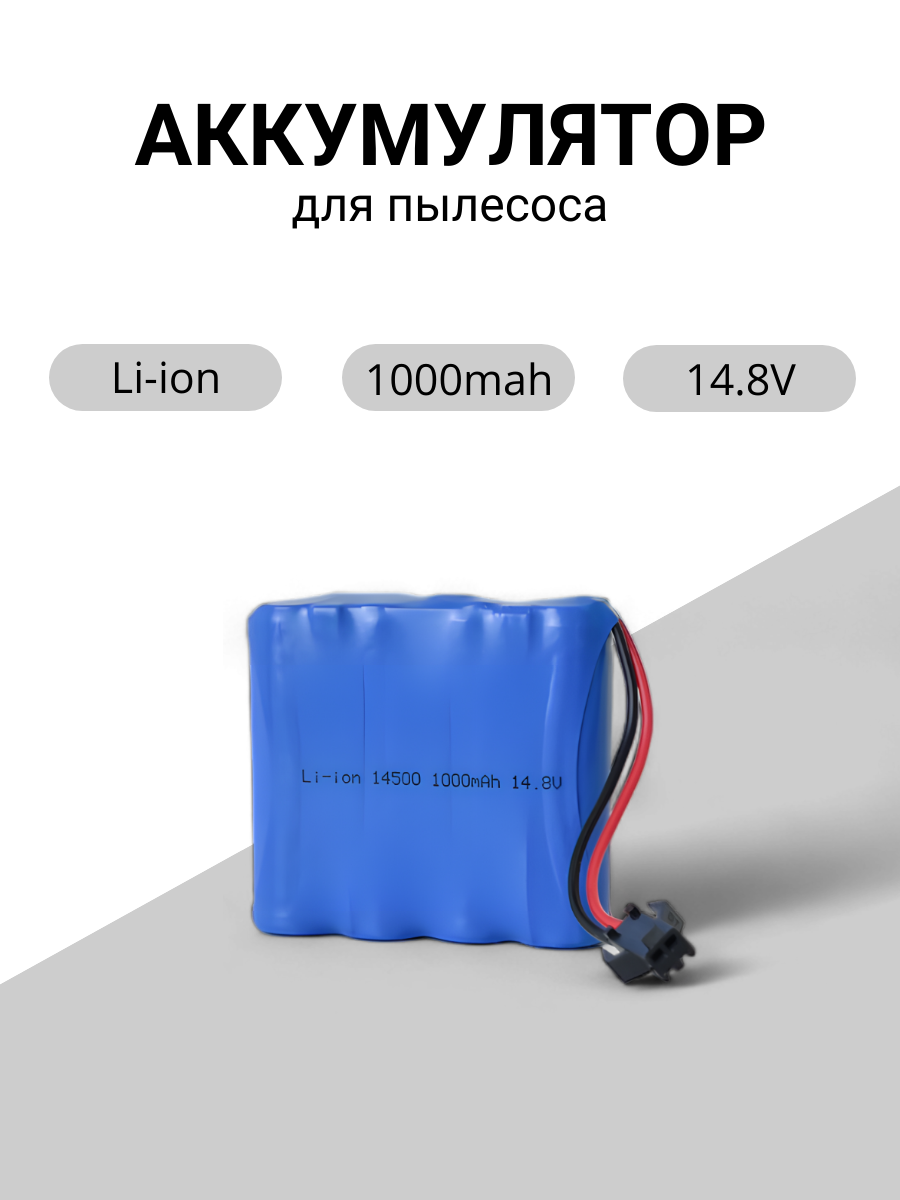 Аккумулятор для робота-пылесоса Run Energy R251 R251 1000 мАч