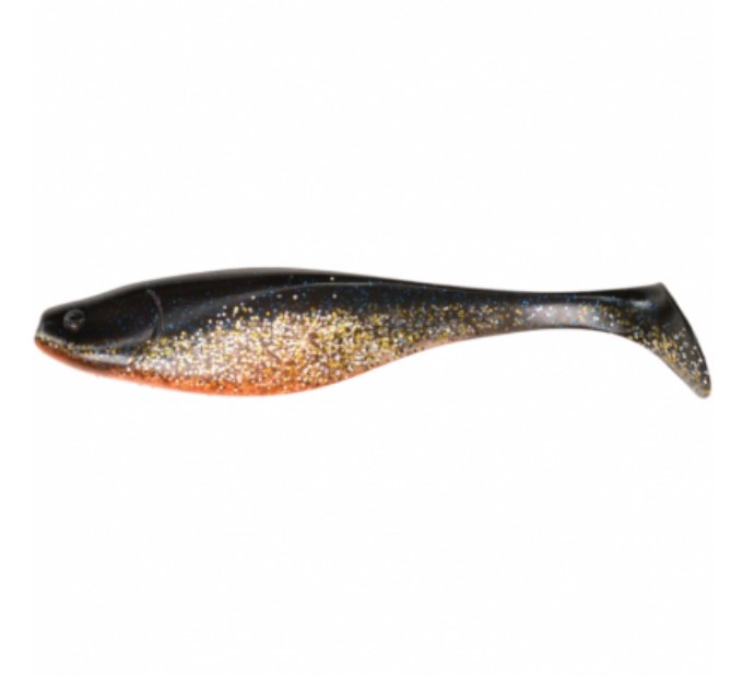 

Мягкие приманки Narval Commander Shad 12cm #034-Black Prince, Черный;золотистый, Commander Shad