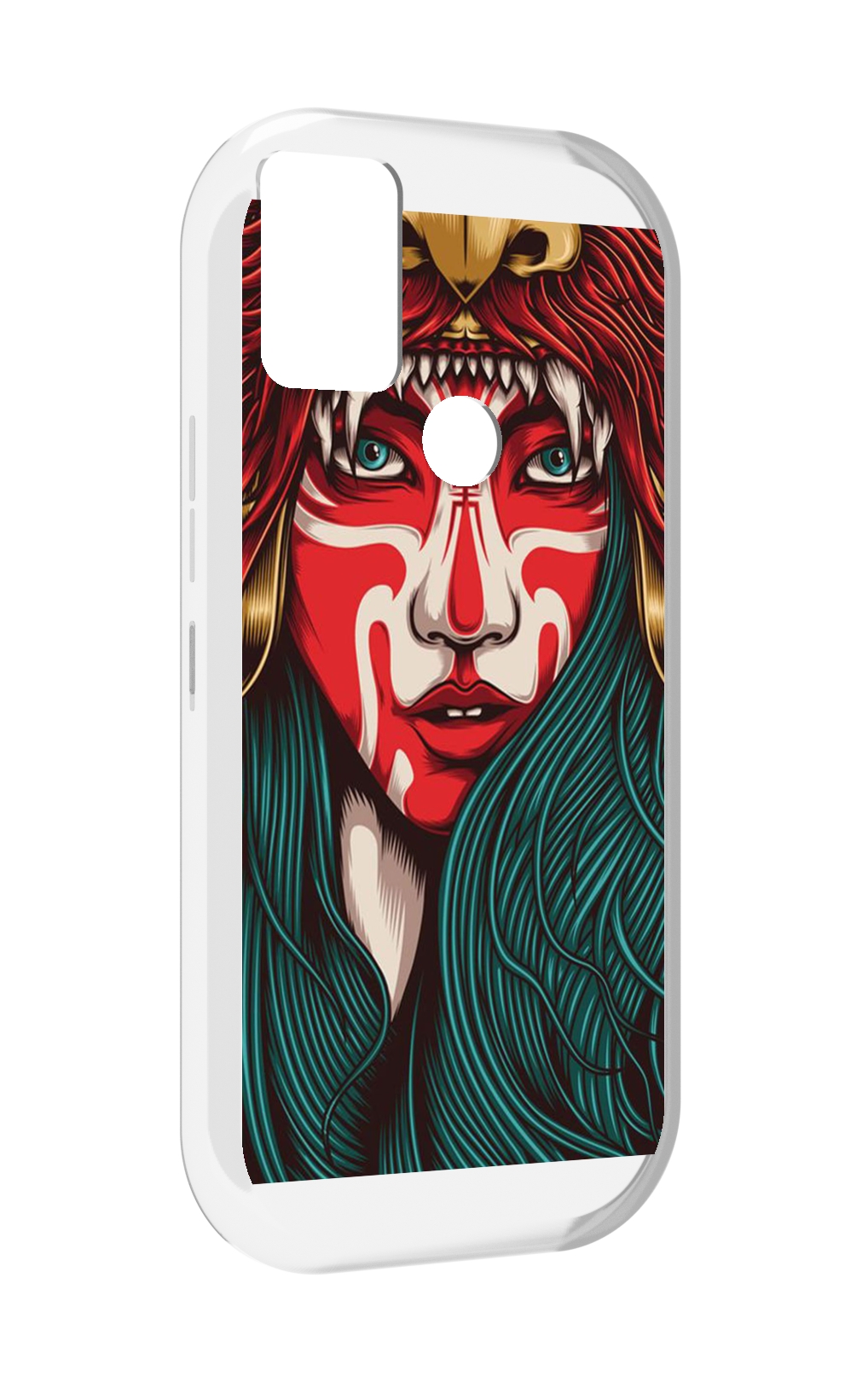

Чехол MyPads девушка-в-маскировке для UMIDIGI A9, Прозрачный, Tocco