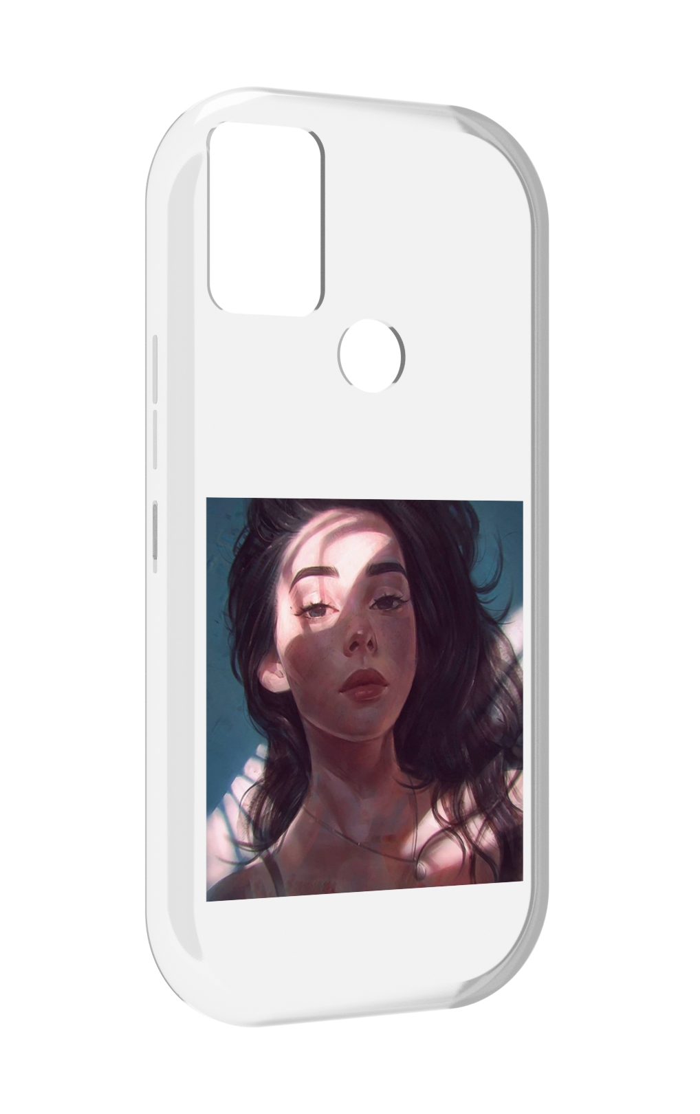 

Чехол MyPads девушка-в-лучах женский для UMIDIGI A9, Прозрачный, Tocco