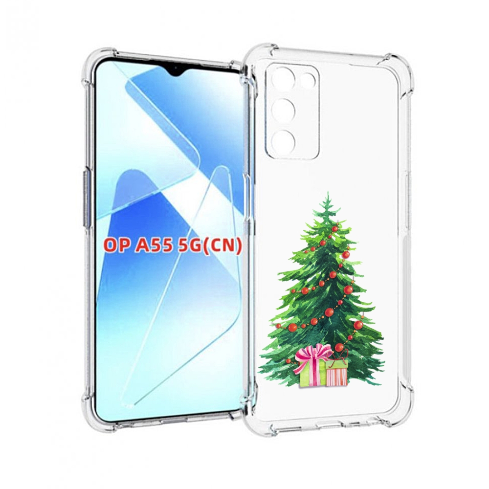 

Чехол MyPads Елка новогодняя с подарками акварель для Infinix Zero X Neo, Прозрачный, Tocco