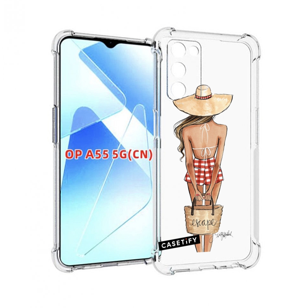 

Чехол MyPads CASETiFY женский для Infinix Zero X Neo, Прозрачный, Tocco