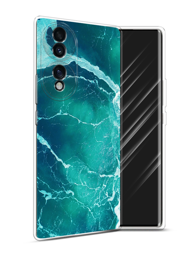 

Чехол Awog на Honor 70 "Изумрудный океан", Разноцветный, 6108250-4