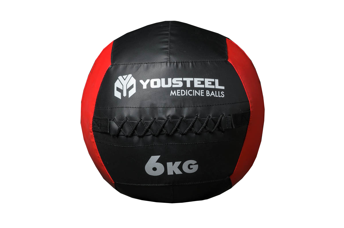 

Медбол Yousteel 6 кг, со шнуровкой