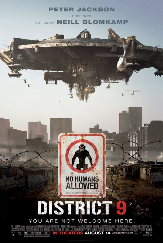 

Постер к фильму "Район №9" (District 9) Оригинальный 68,6x101,6 см