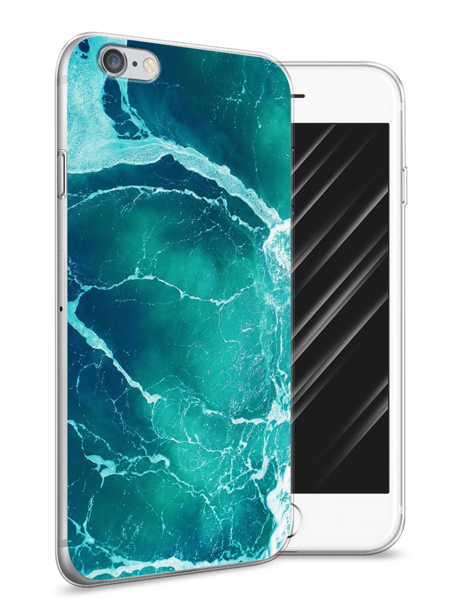 

Чехол Awog на Apple iPhone 6S / Айфон 6S "Изумрудный океан", Разноцветный, 0104S50-4