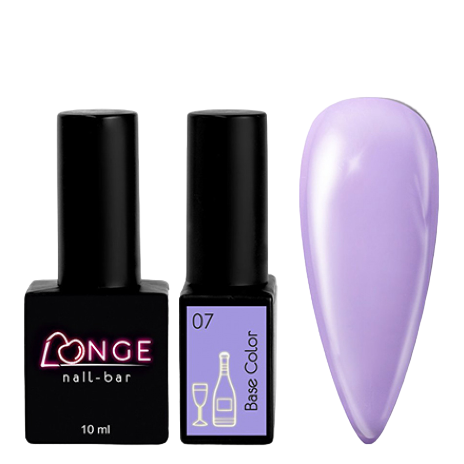 

База для гель-лака Longe nail-bar Color №7 10 мл, nail-bar