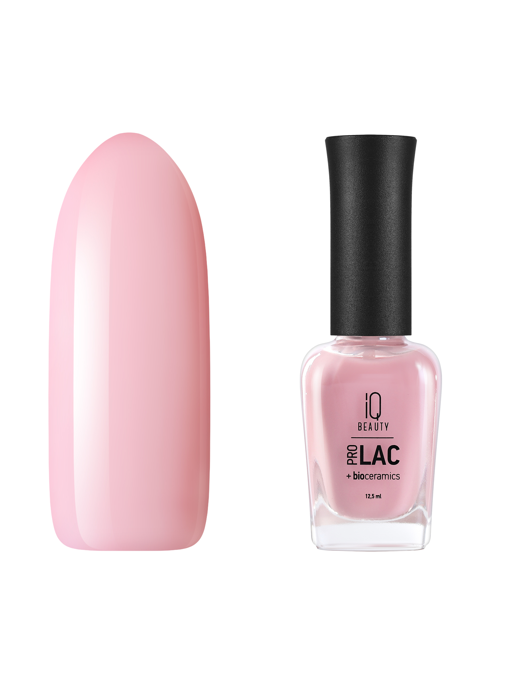 фото Лак для ногтей iq beauty prolac + bioceramics №045 majestic romances