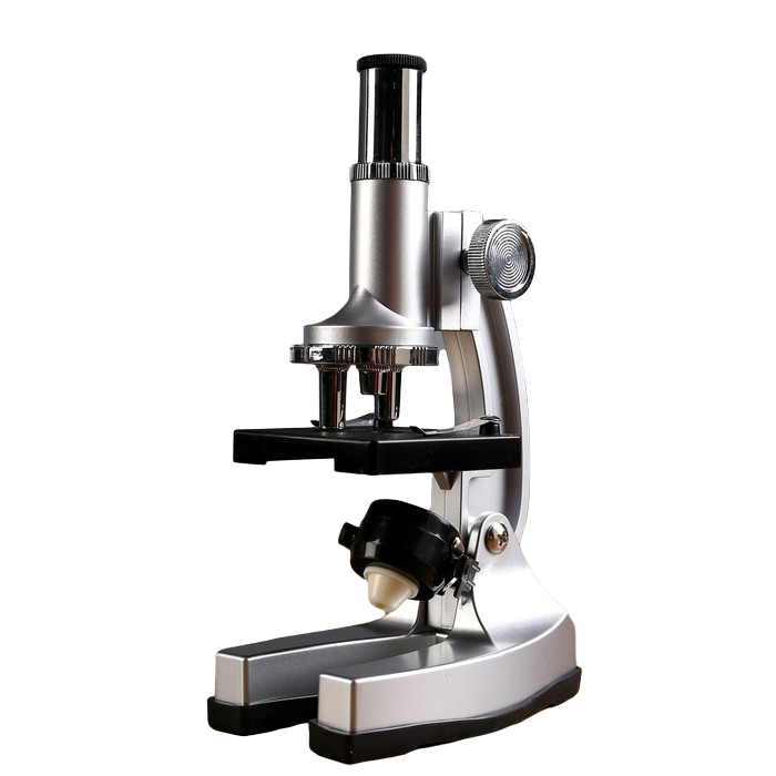 Микроскоп кратность увеличения 450х 200х 100х с подсветкой 2АА 1354083 микроскоп юннат 2п 1 с подсветкой синий