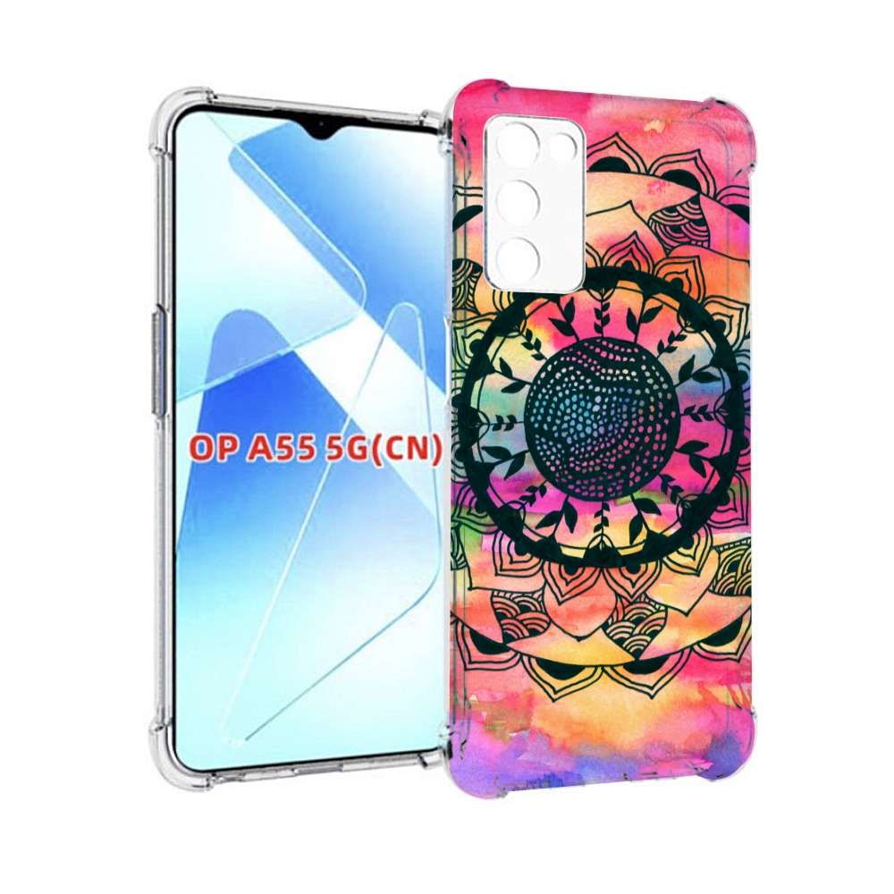 

Чехол MyPads яркая абстракция круглый цветок для Infinix Zero X Neo, Прозрачный, Tocco