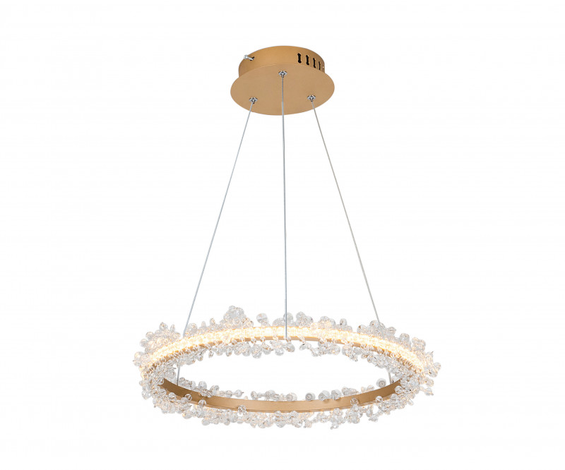 

Подвес Лаура матовое золото d60 h150 Led 30W (3000K)