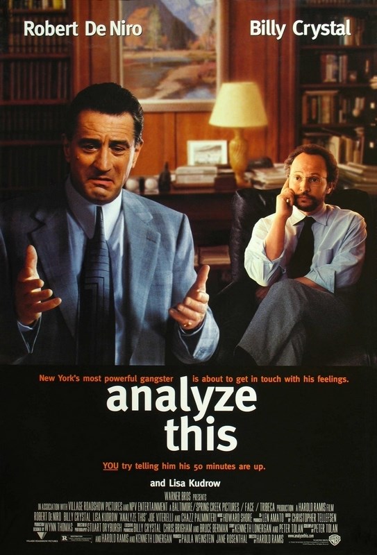 

Постер к фильму "Анализируй это" (Analyze This) Оригинальный 68,6x101,6 см