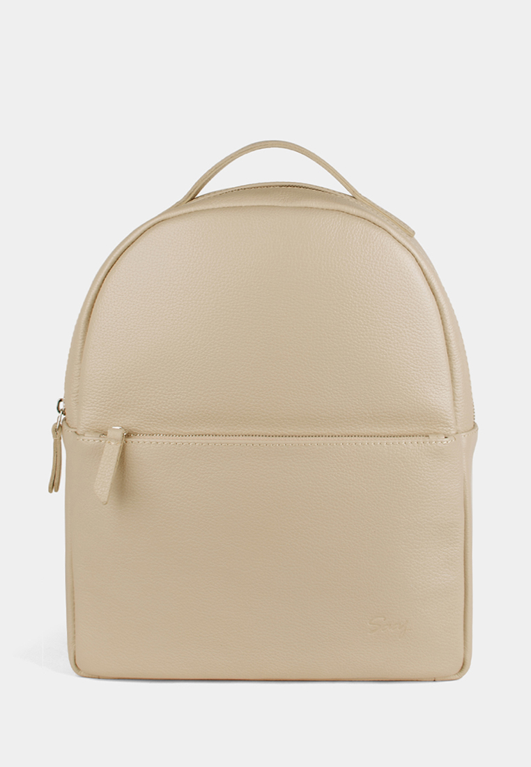 

Рюкзак женский SAAJ SMB109 ванильно-бежевый, 33х26х10 см, SMB109