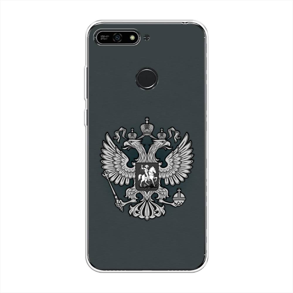 

Чехол Awog на Honor 7A Pro "Герб России серый", 65450-5