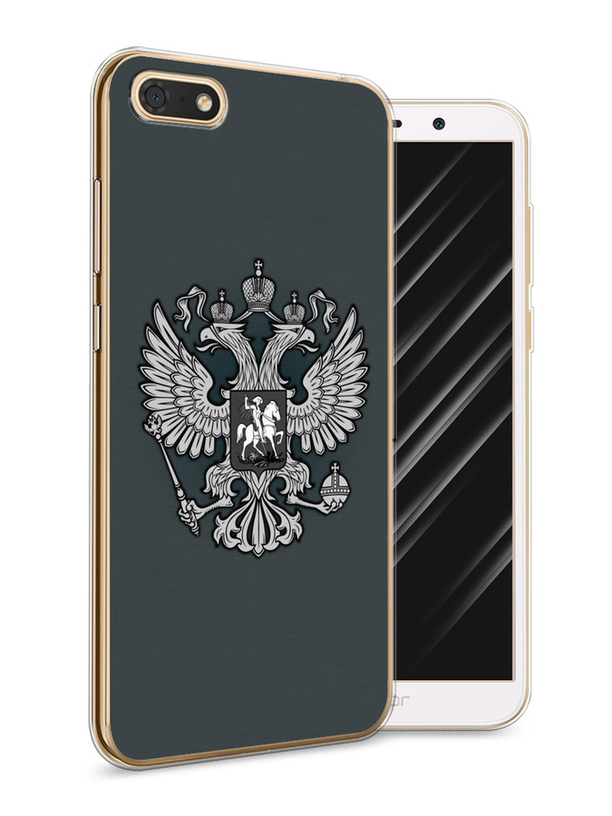 

Чехол Awog на Honor 7A "Герб России серый", 65250-5