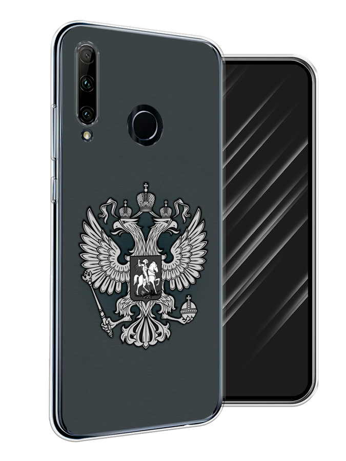 

Чехол Awog на Honor 20 Lite 2019 "Герб России серый", 68950-5