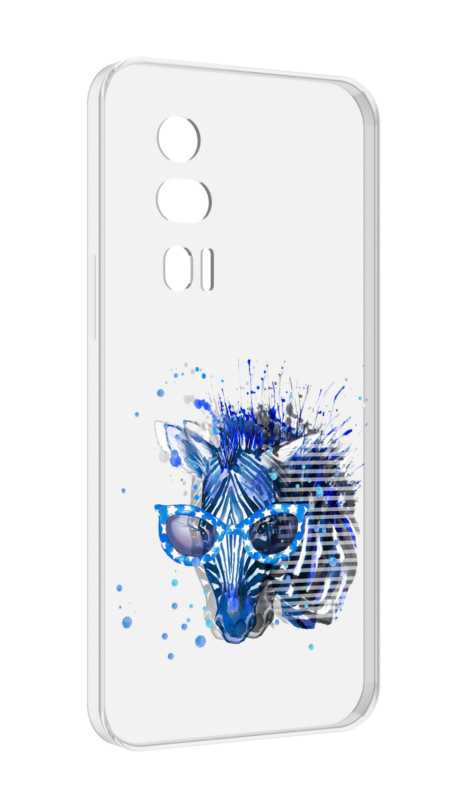 

Чехол MyPads расплывчатая зебра для Xiaomi Redmi K60 противоударный, Tocco