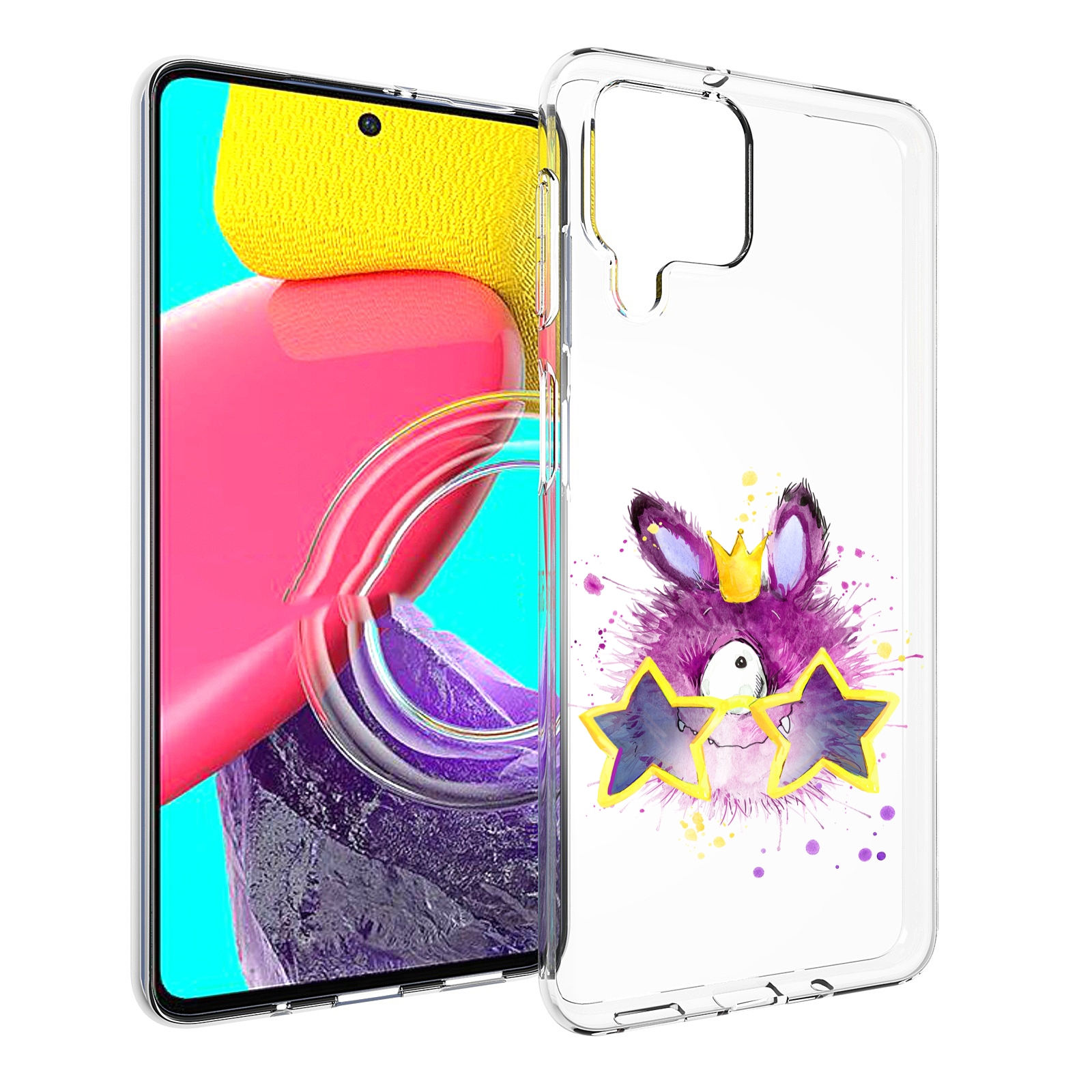 

Чехол MyPads Шуршуля для Samsung Galaxy M53 (SM-M536), Прозрачный, Tocco