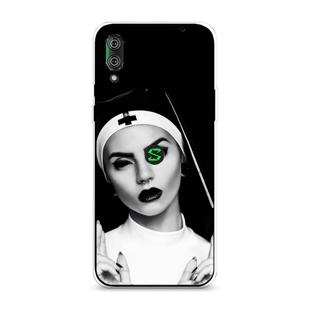 

Чехол Awog на Xiaomi Black Shark 2/2 Pro "Черная монашка", Разноцветный, 36450-9