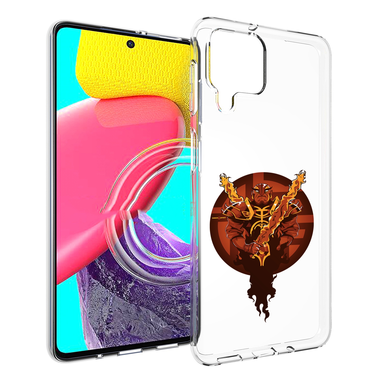 

Чехол MyPads ember spirit для Samsung Galaxy M53 (SM-M536), Прозрачный, Tocco