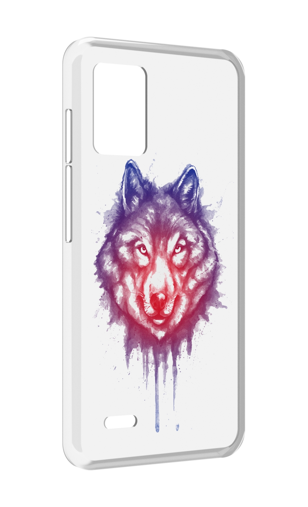 

Чехол MyPads пушистый волк для UMIDIGI Bison X10S / Bison X10G, Прозрачный, Tocco