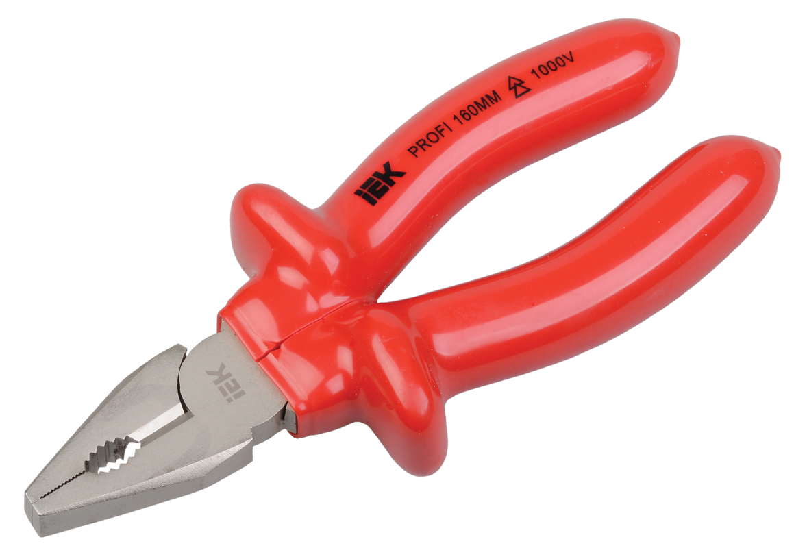 

Пассатижи Profi 160мм 1000В ИЭК TPL-3-160
