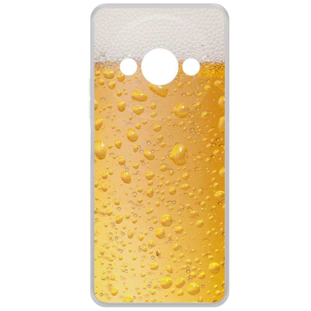 

Чехол-накладка Krutoff Clear Case Пенное для Xiaomi Poco C61, Прозрачный