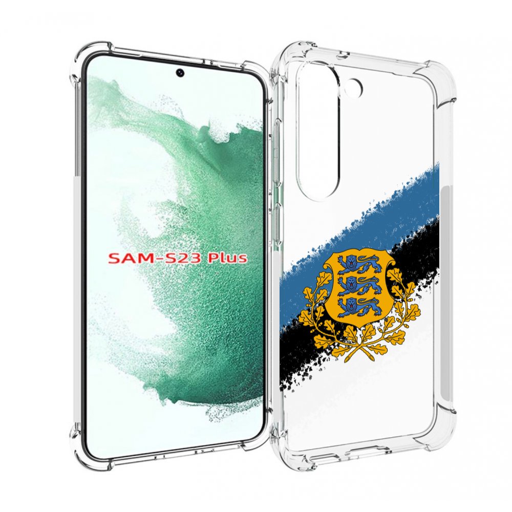 

Чехол MyPads герб флаг эстонии-2 для Samsung Galaxy S23 Plus +, Прозрачный, Tocco