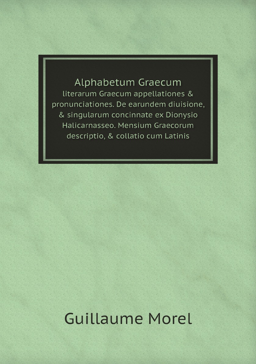 

Alphabetum Graecum