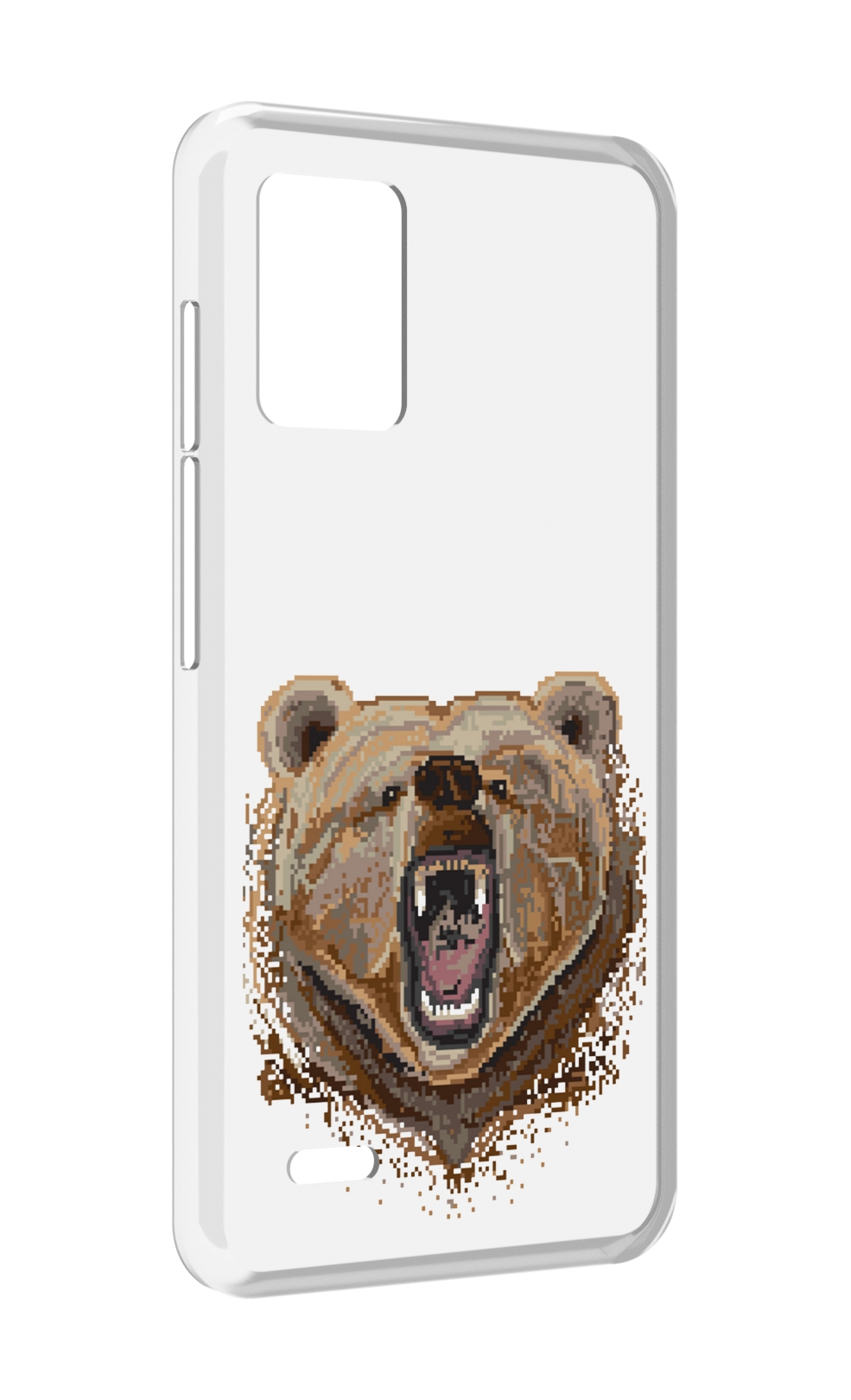 

Чехол MyPads пиксельный медведь для UMIDIGI Bison X10S / Bison X10G, Прозрачный, Tocco