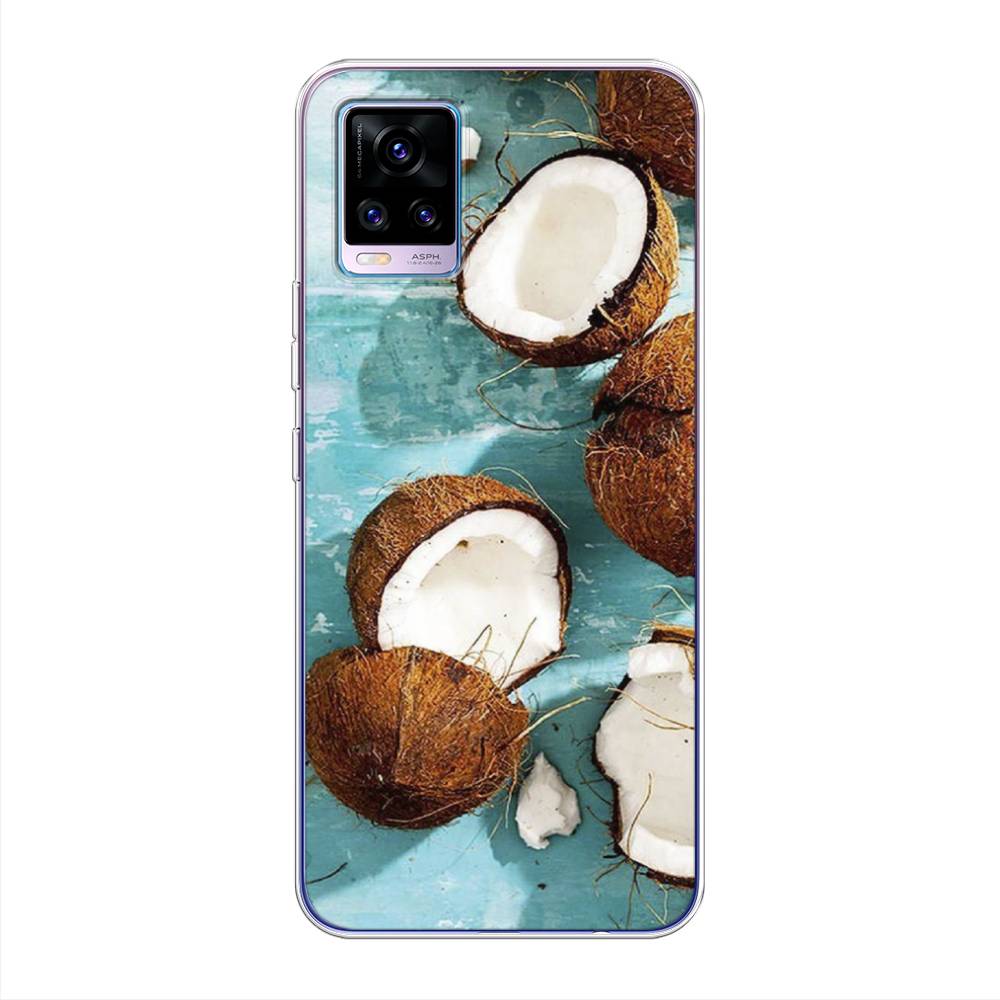 

Чехол Awog на Vivo V20 "Разбитые кокосы", Разноцветный, 263350-10