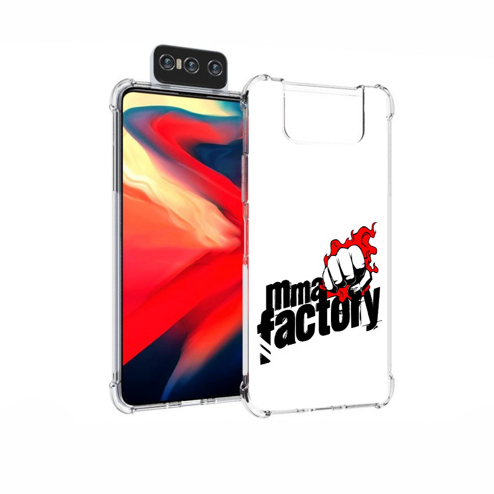 

Чехол MyPads Tocco для Asus Zenfone 7 (ZS670KS) Единоборства ММА, Прозрачный, Tocco