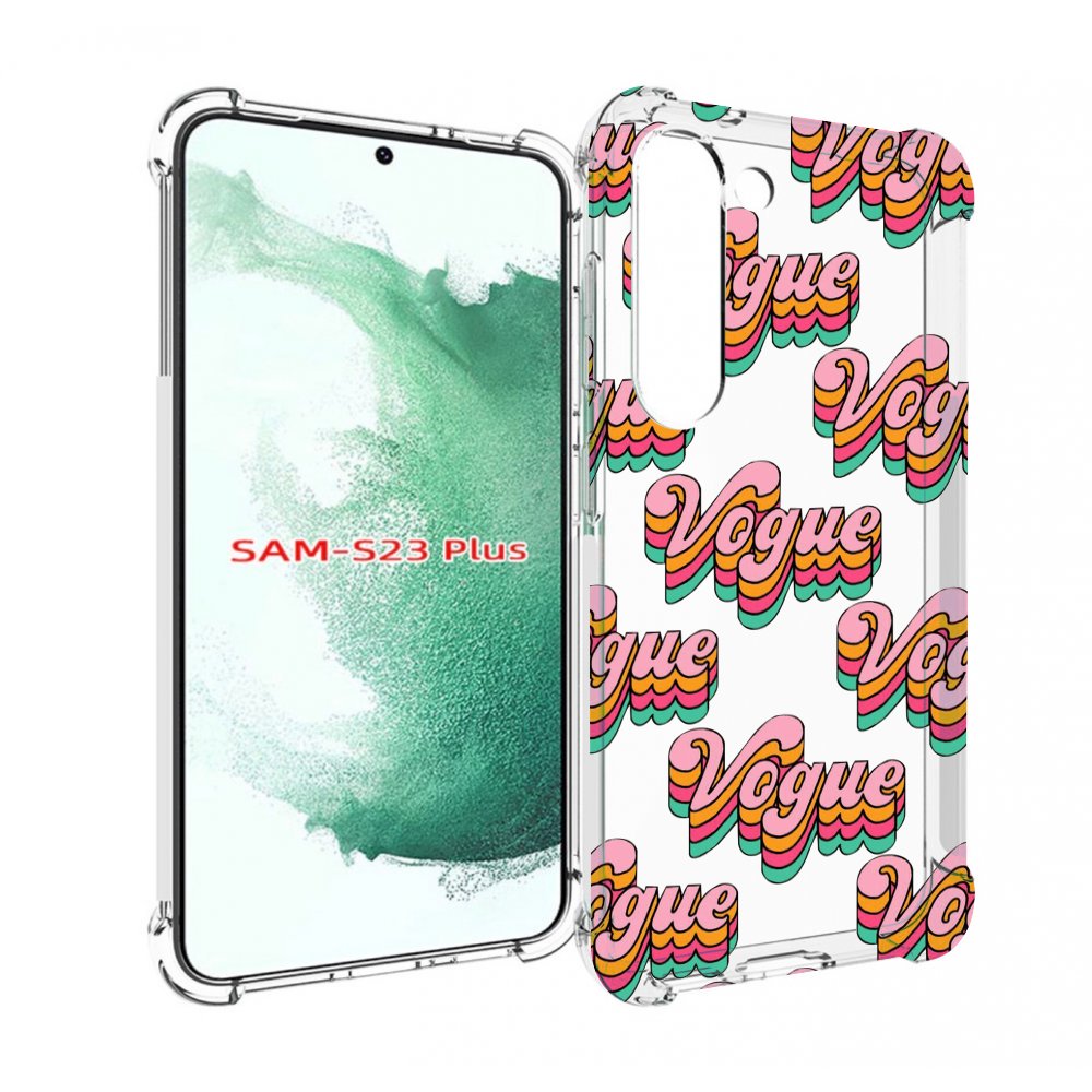 

Чехол MyPads Vogue для Samsung Galaxy S23 Plus +, Прозрачный, Tocco